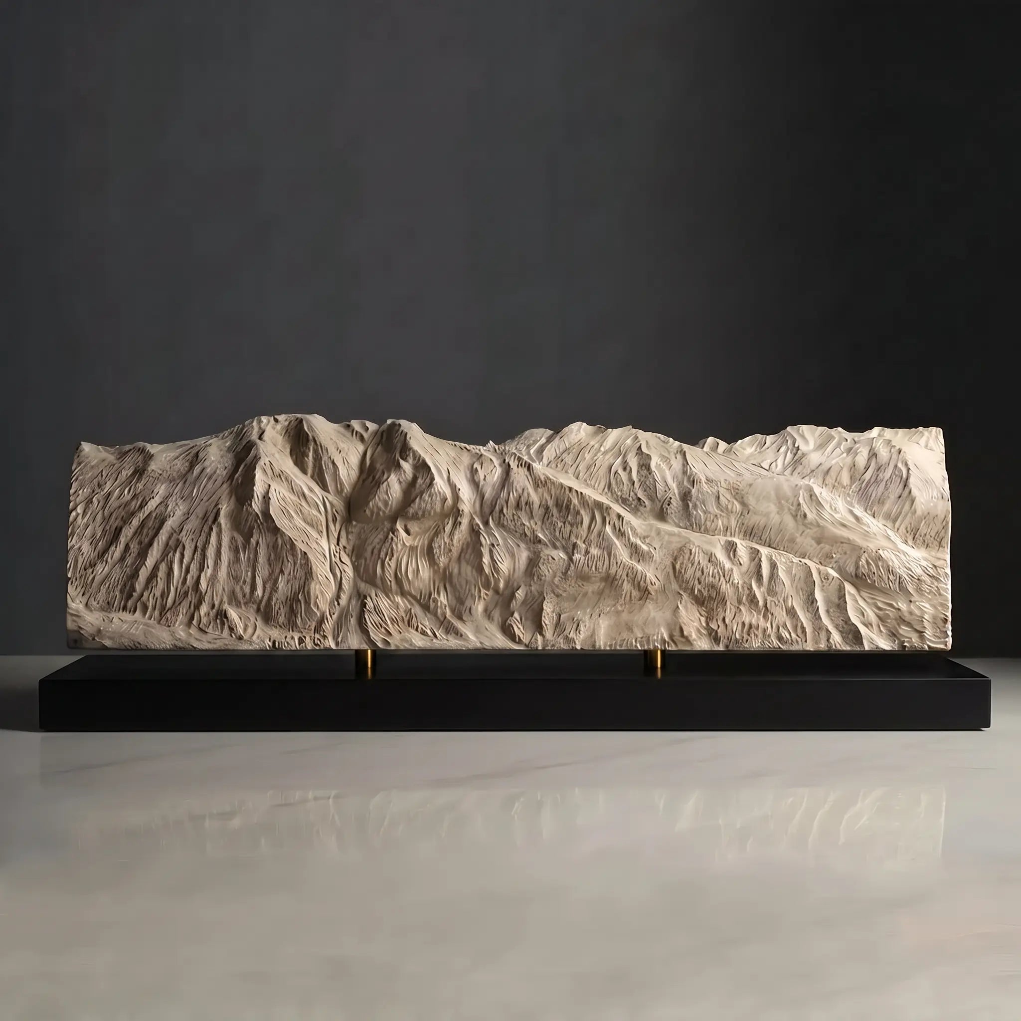 Aspen Mountain Sculpture (Colorado) Sculpted Peaks