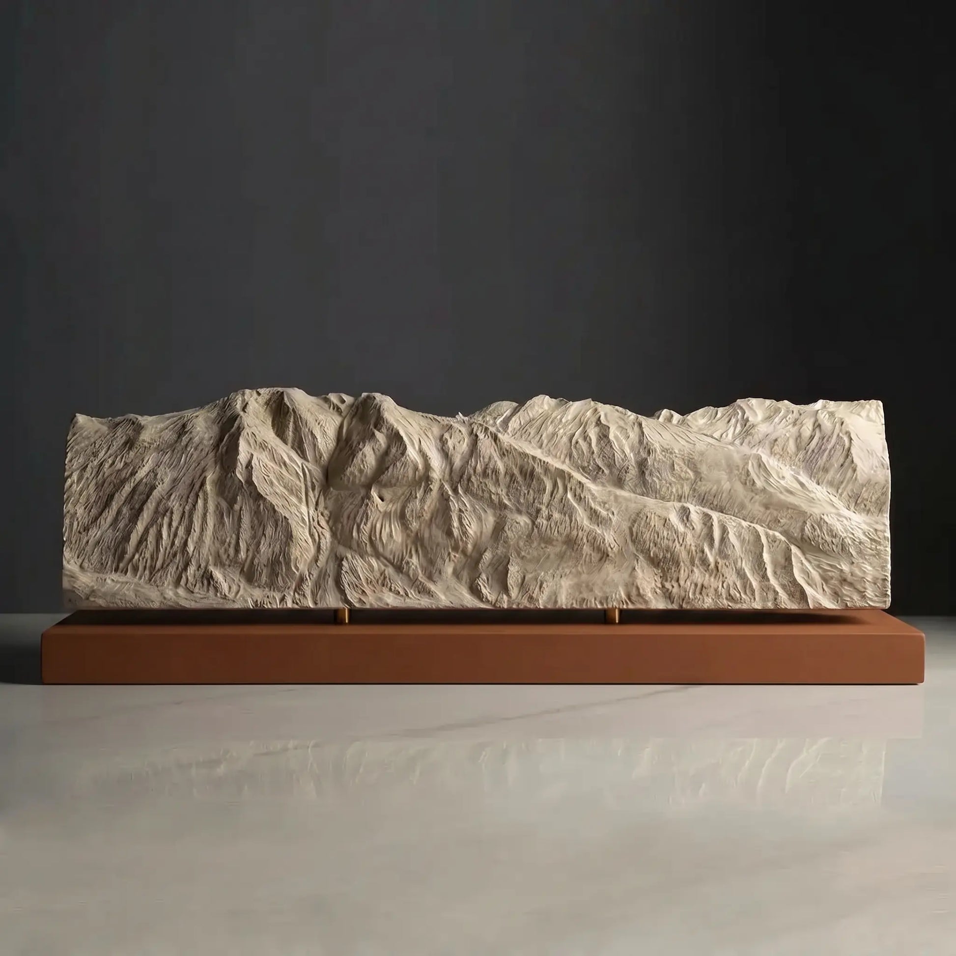 Aspen Mountain Sculpture (Colorado) Sculpted Peaks
