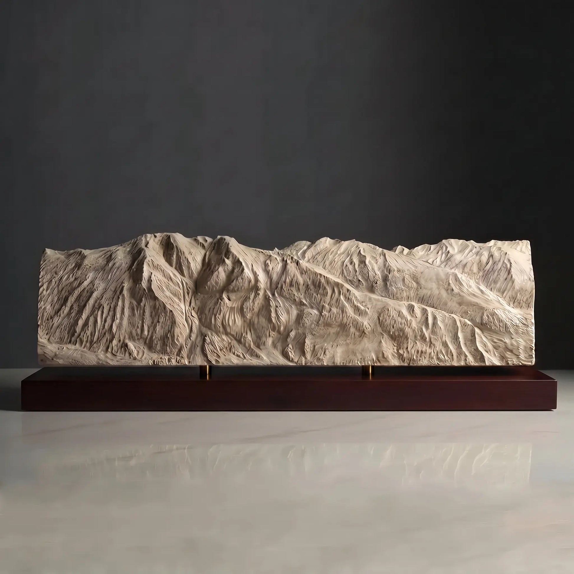 Aspen Mountain Sculpture (Colorado) Sculpted Peaks