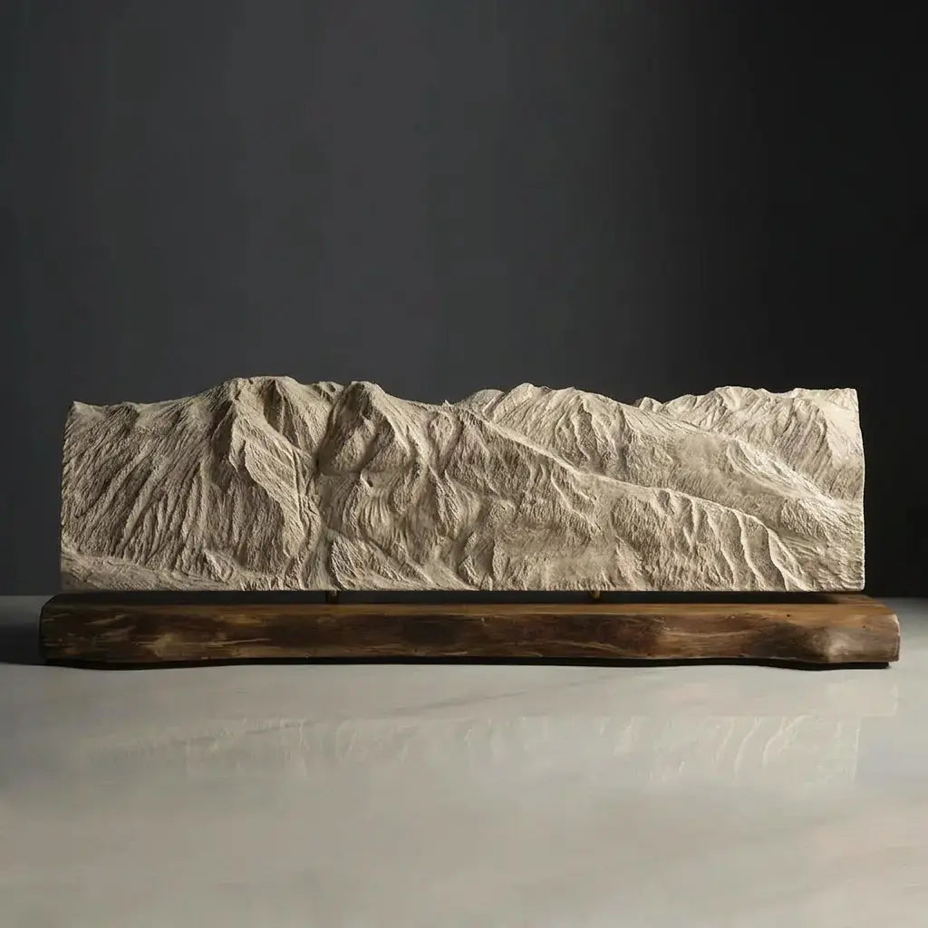 Aspen Mountain Sculpture (Colorado) Sculpted Peaks
