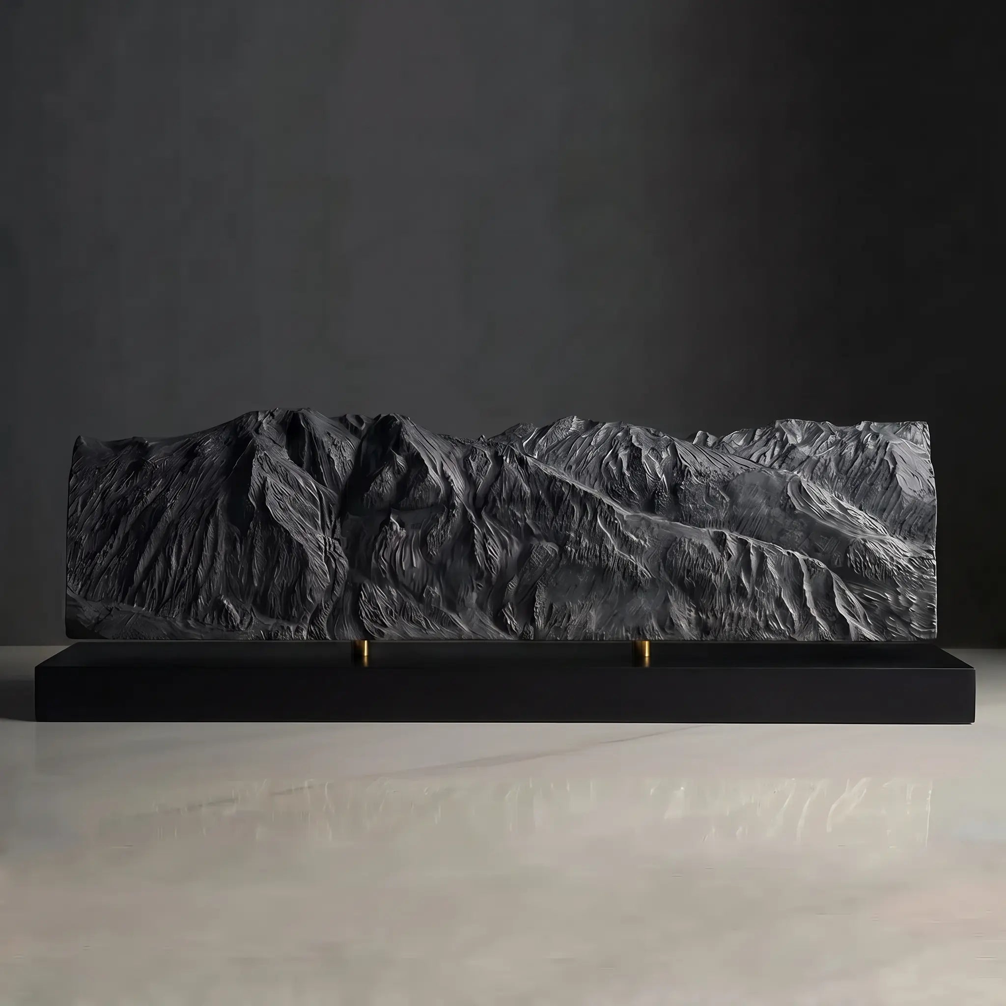 Aspen Mountain Sculpture (Colorado) Sculpted Peaks