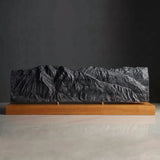Aspen Mountain Sculpture (Colorado) Sculpted Peaks
