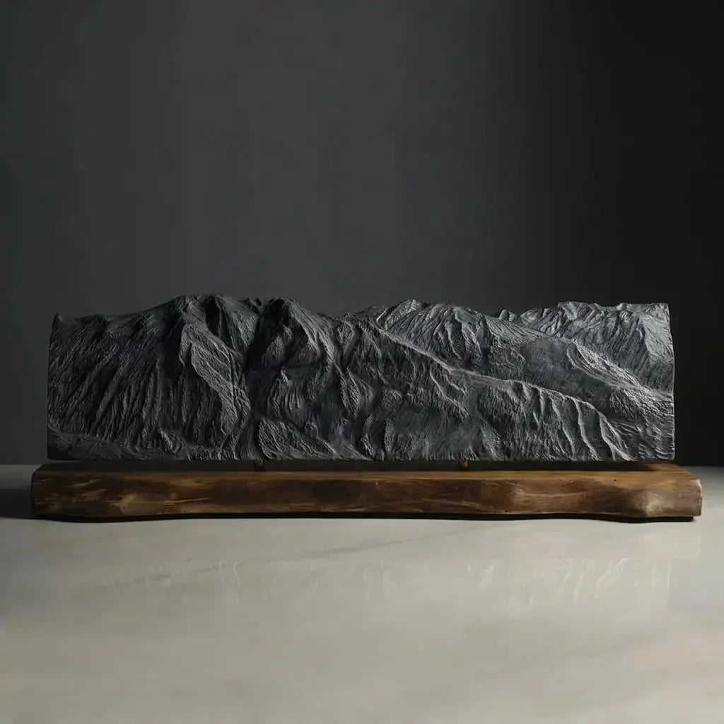 Aspen Mountain Sculpture (Colorado) Sculpted Peaks