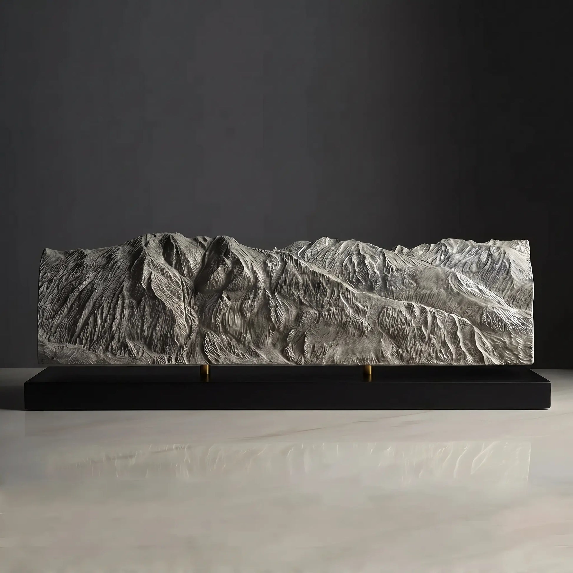 Aspen Mountain Sculpture (Colorado) Sculpted Peaks