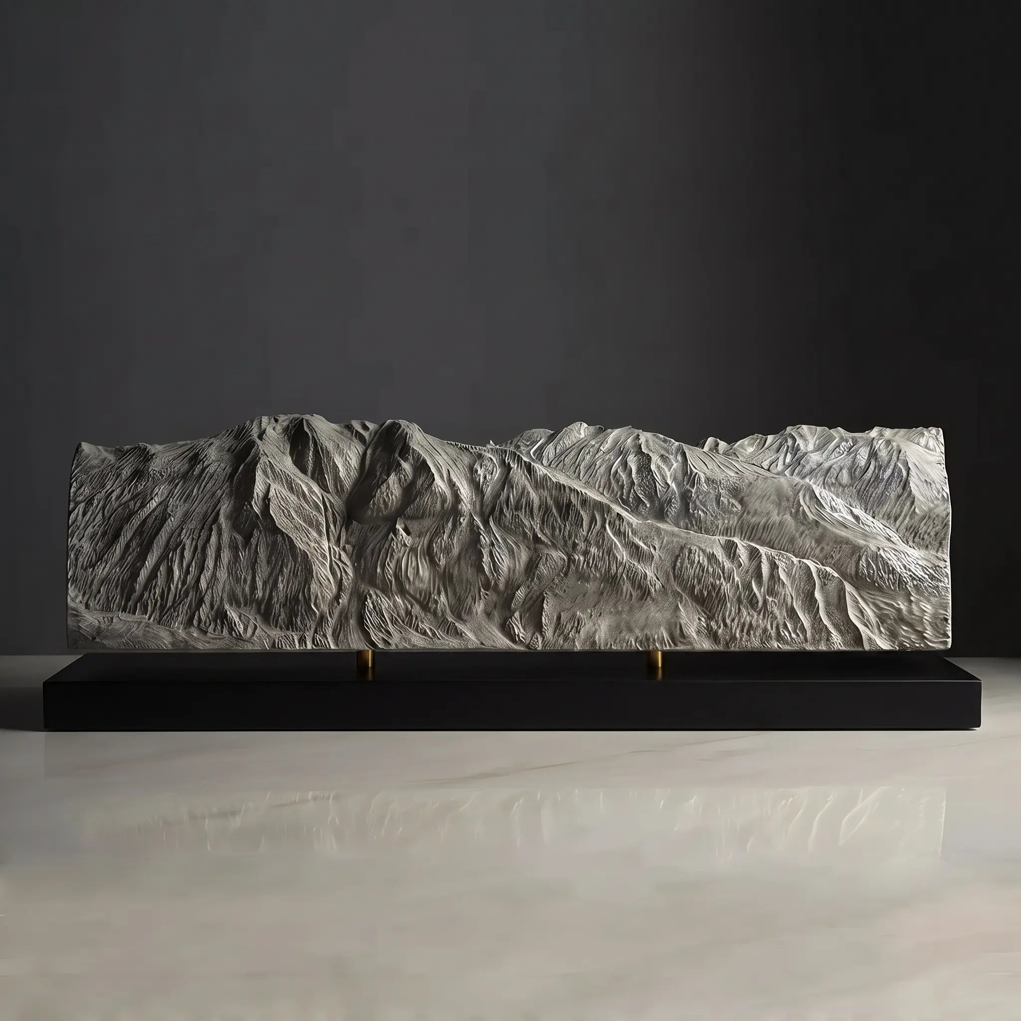 Aspen Mountain Sculpture (Colorado) Sculpted Peaks