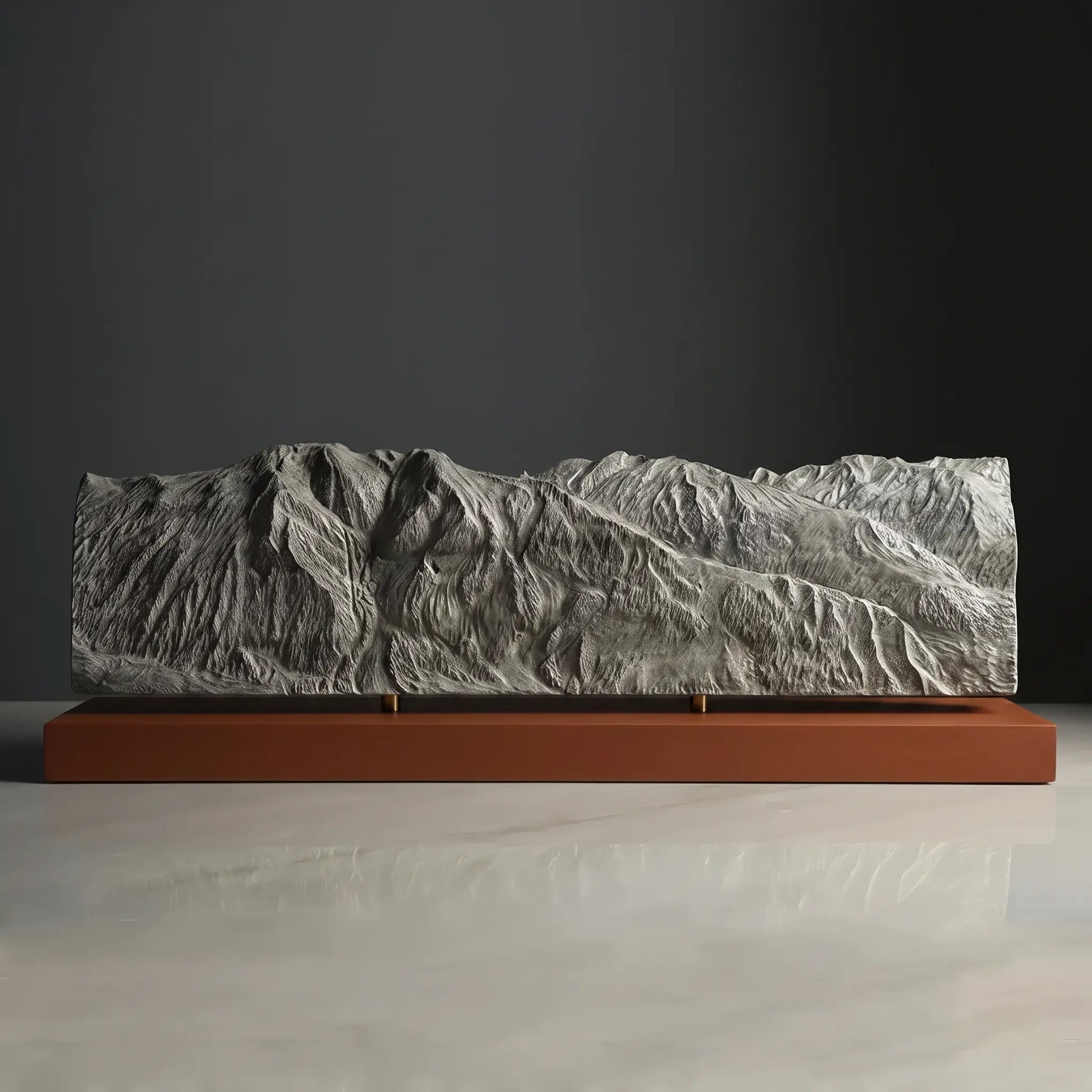 Aspen Mountain Sculpture (Colorado) Sculpted Peaks