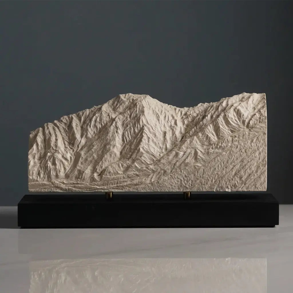 Ben Lomond Sculpture (Bonneville Shoreline Trail View, Utah) Sculpted Peaks