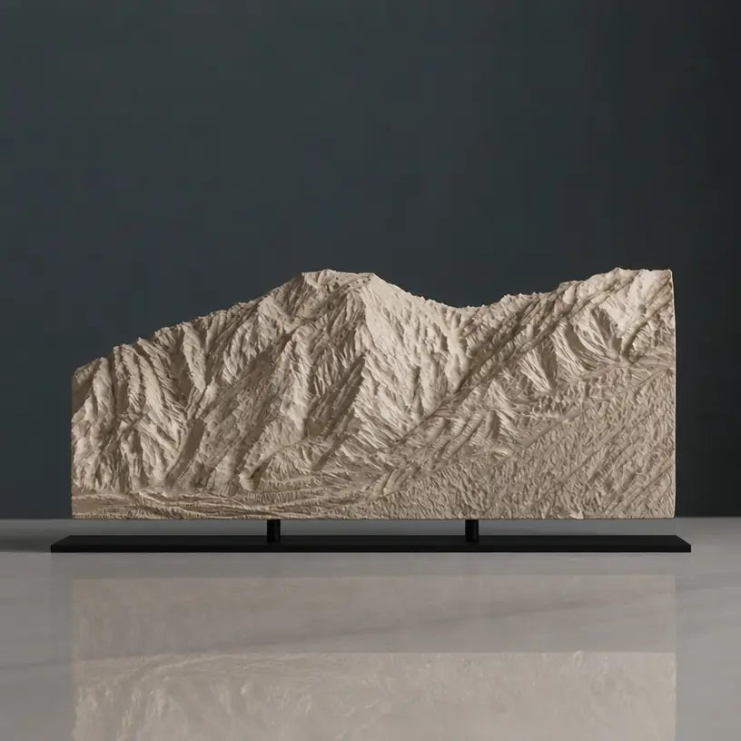 Ben Lomond Sculpture (Bonneville Shoreline Trail View, Utah) Sculpted Peaks