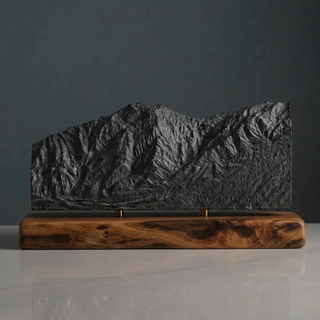 Ben Lomond Sculpture (Bonneville Shoreline Trail View, Utah) Sculpted Peaks
