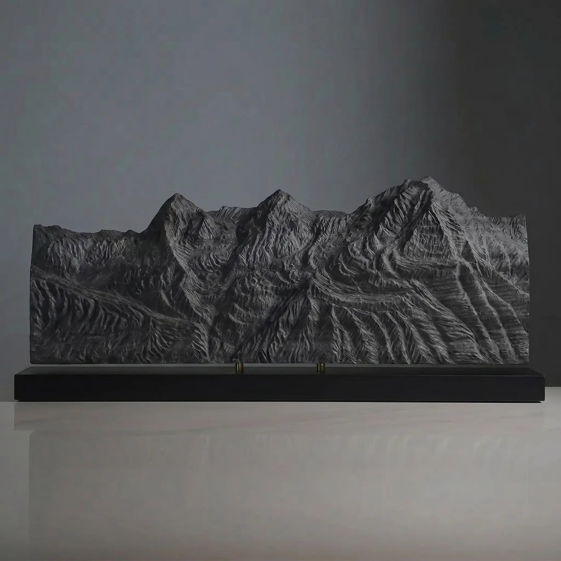The Bernese Trio Sculpture (Eiger, Mönch, Jungfrau - View from Schilthorn, Bernese Alps, Switzerland) Sculpted Peaks