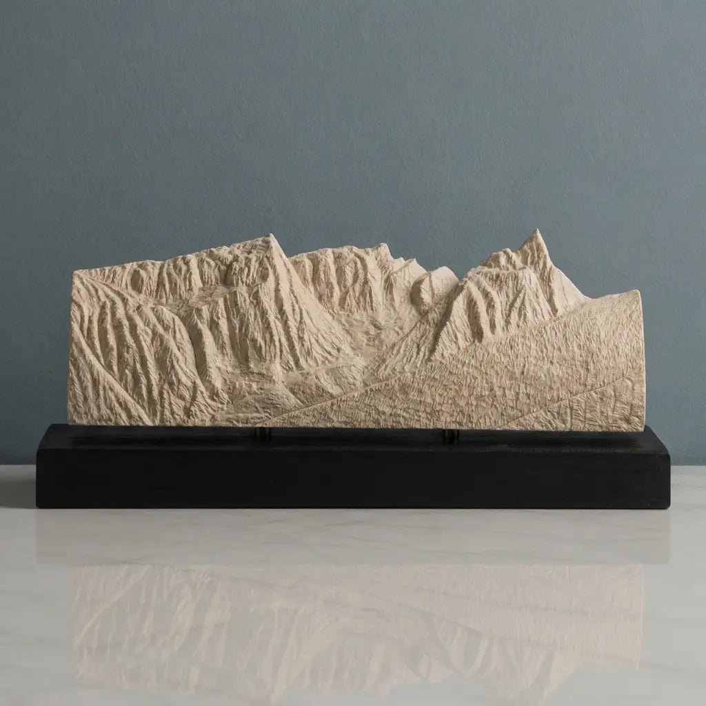 Bitterroot Mountains Sculpture (Montana) Sculpted Peaks