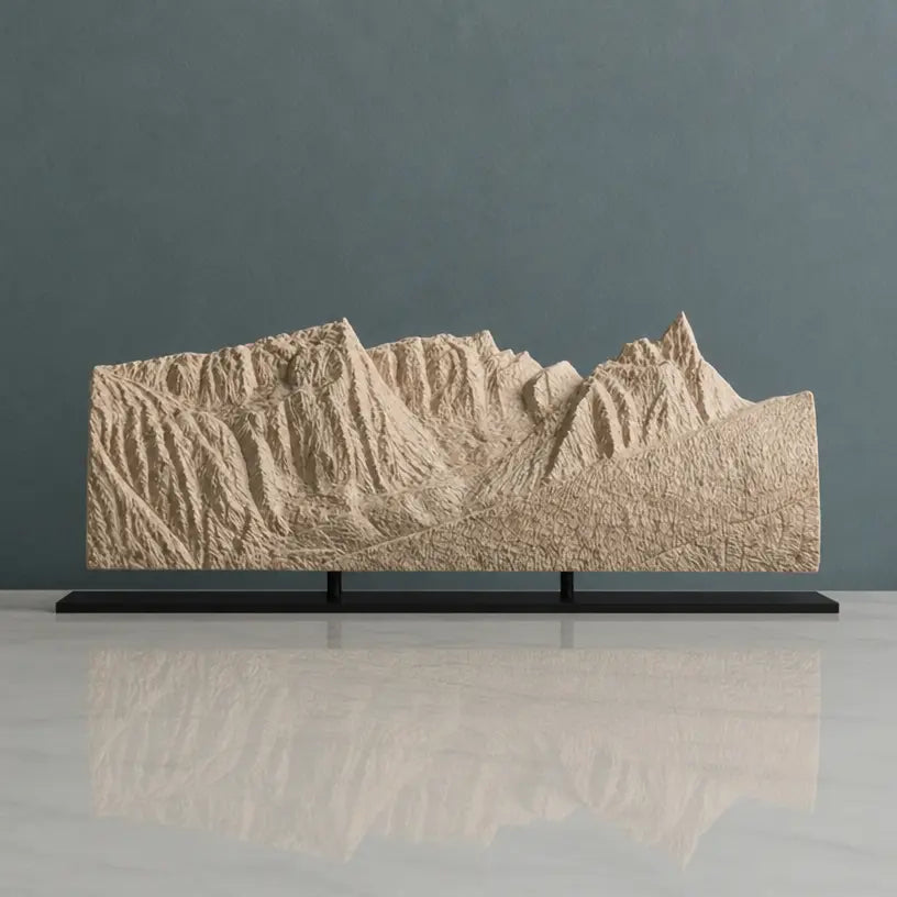 Bitterroot Mountains Sculpture (Montana) Sculpted Peaks