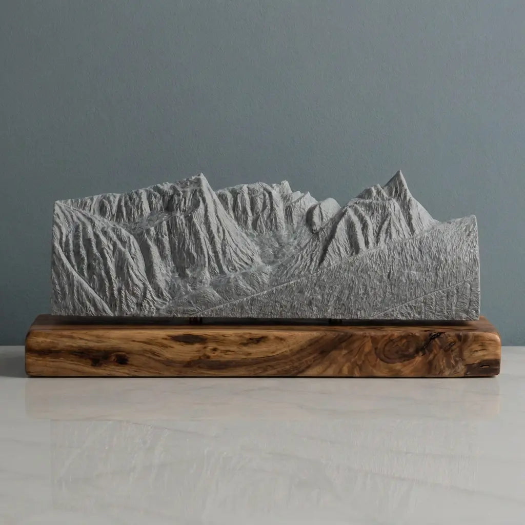 Bitterroot Mountains Sculpture (Montana) Sculpted Peaks