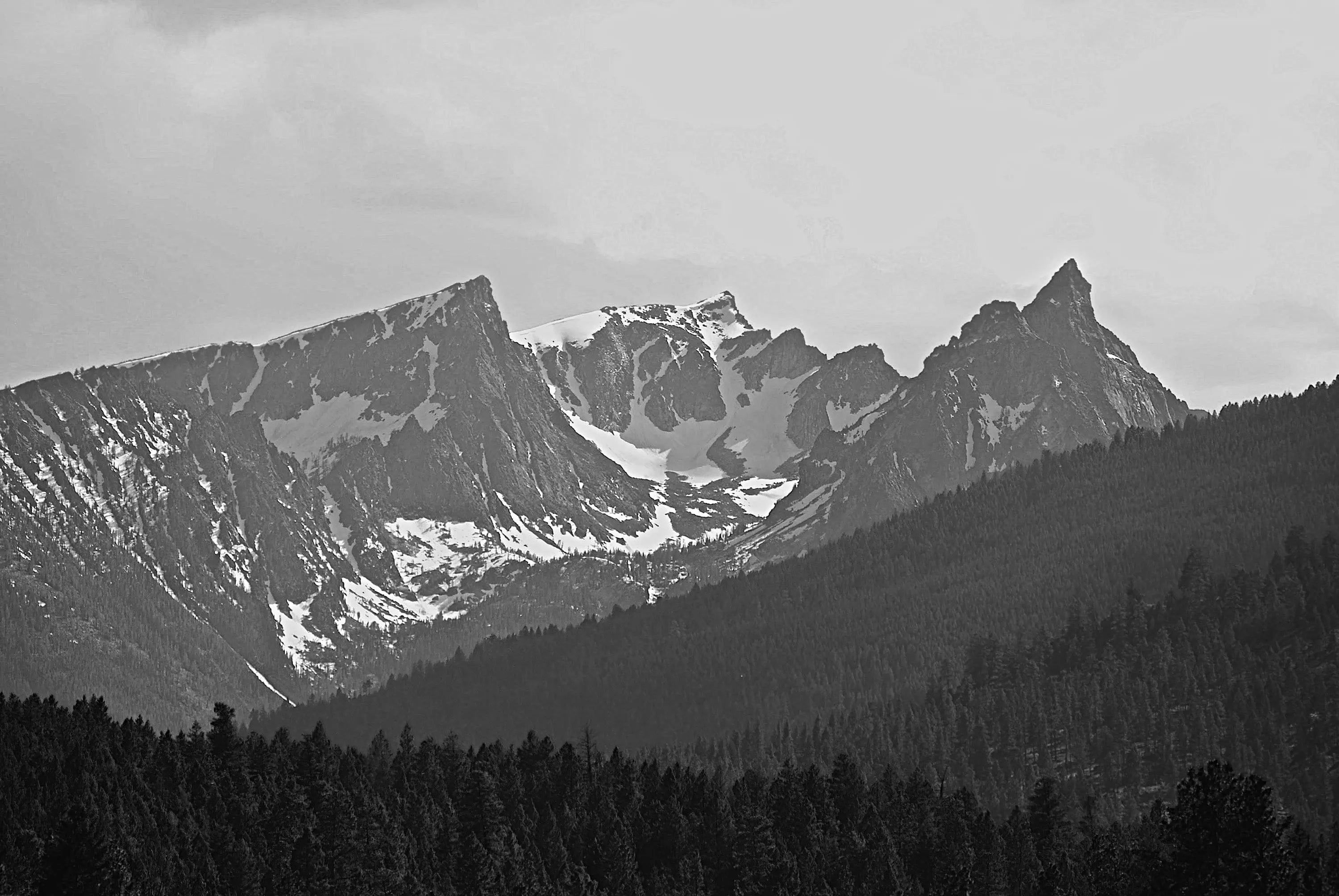 Bitterroot Mountains (Montana) First Edition Sculpted Peaks