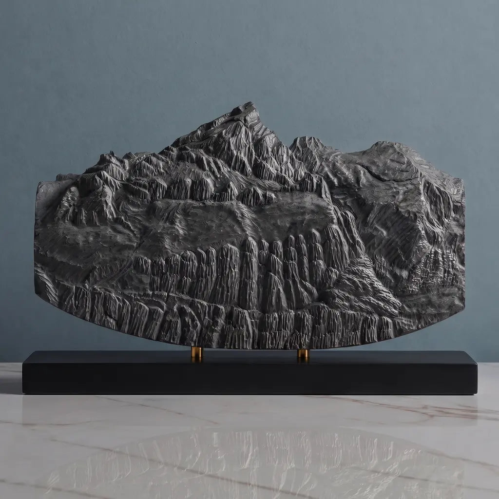 Bluemlisalp Rothorn Sculpture - Oeschinen Lake Sculpted Peaks