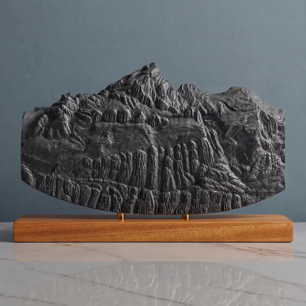 Bluemlisalp Rothorn Sculpture - Oeschinen Lake Sculpted Peaks