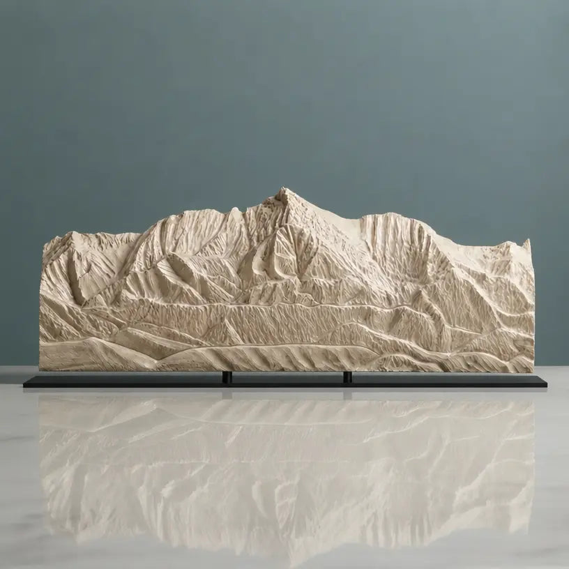 Borah Peak Sculpture (Idaho) Sculpted Peaks