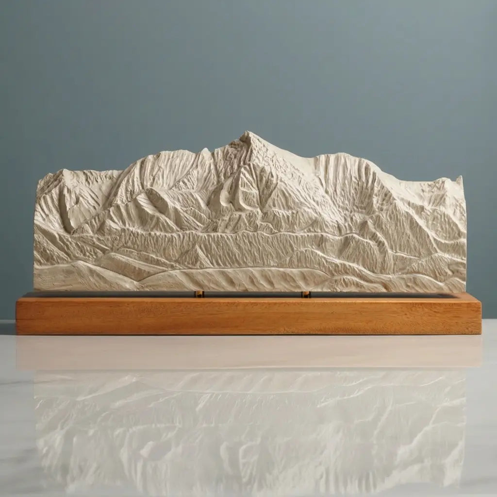 Borah Peak Sculpture (Idaho) Sculpted Peaks