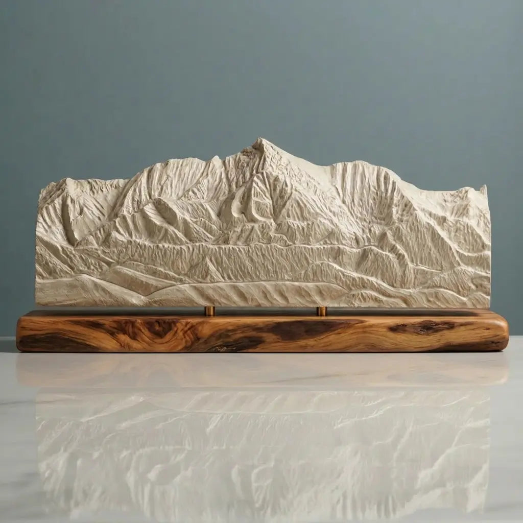 Borah Peak Sculpture (Idaho) Sculpted Peaks
