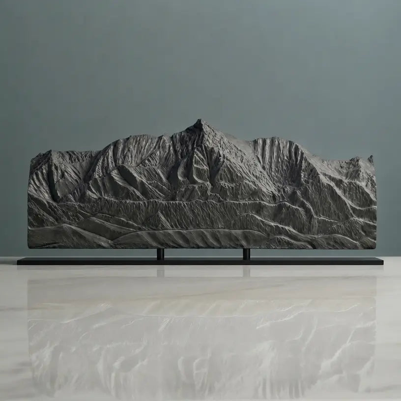 Borah Peak Sculpture (Idaho) Sculpted Peaks