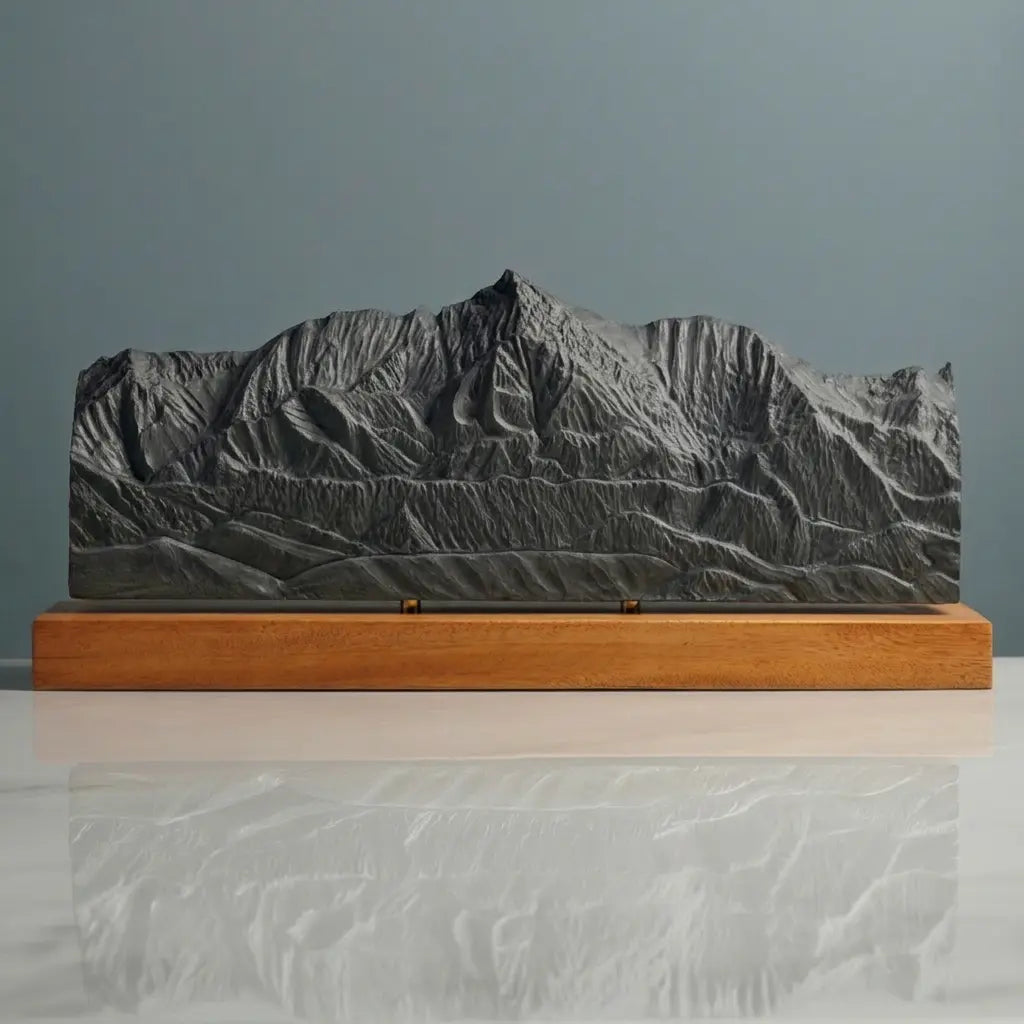 Borah Peak Sculpture (Idaho) Sculpted Peaks