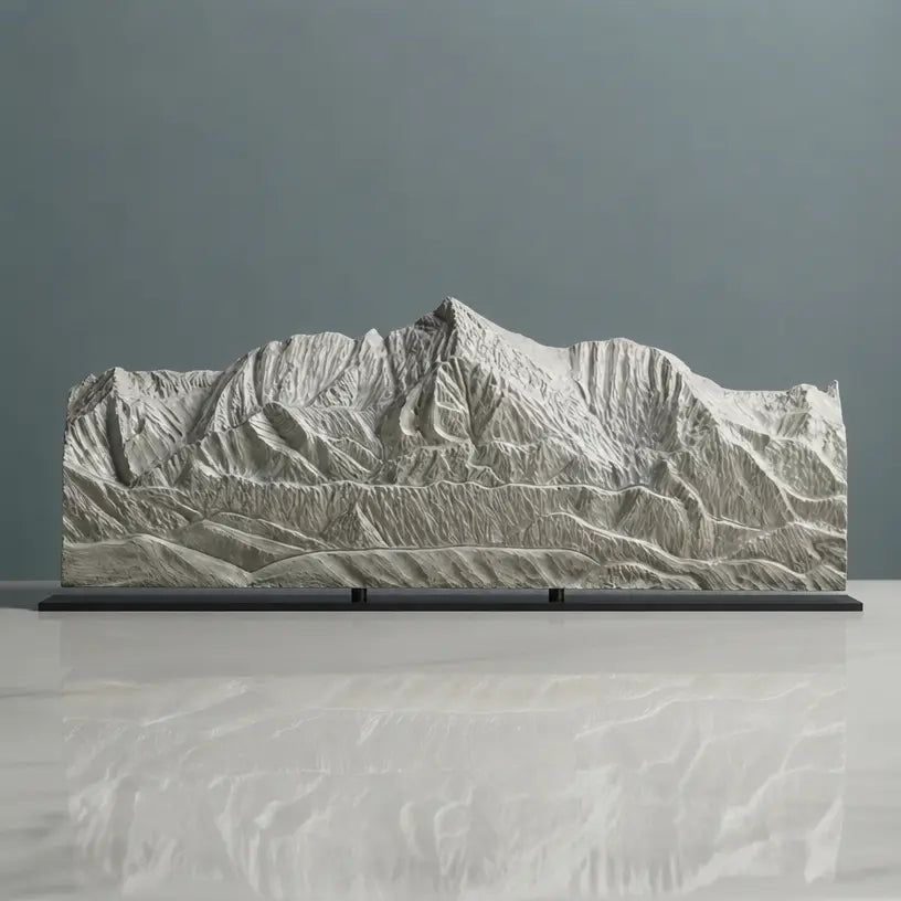 Borah Peak Sculpture (Idaho) Sculpted Peaks