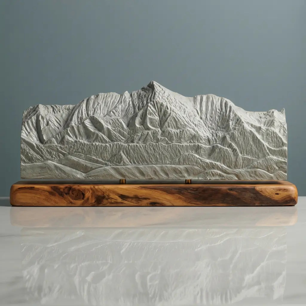 Borah Peak Sculpture (Idaho) Sculpted Peaks