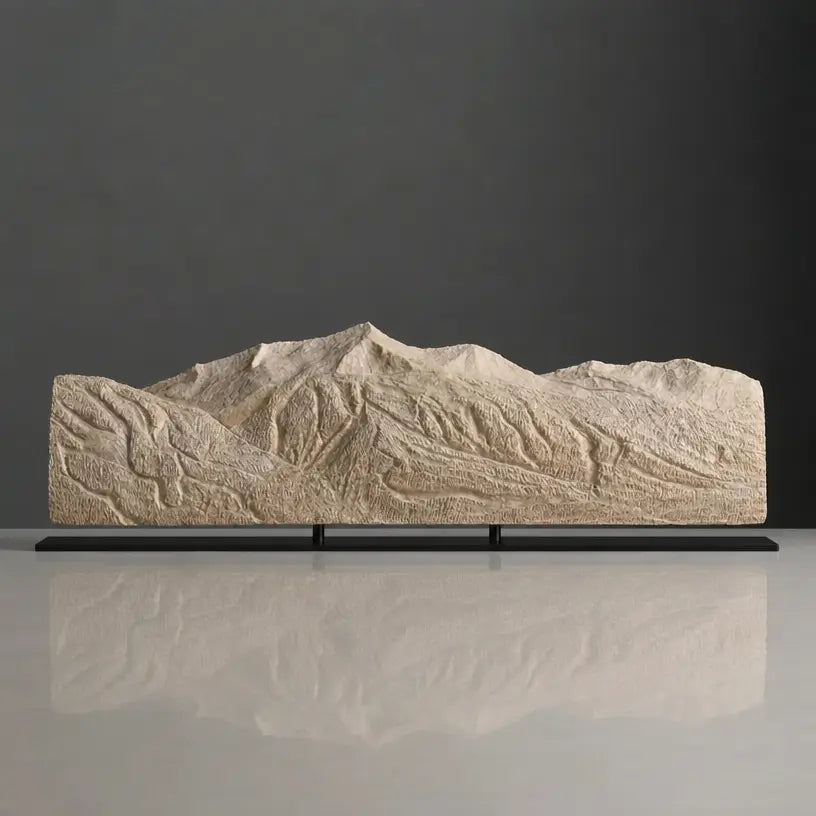 Breckenridge Ski Resort Sculpture (Tenmile Range, Colorado) Sculpted Peaks