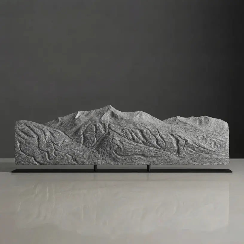 Breckenridge Ski Resort Sculpture (Tenmile Range, Colorado) Sculpted Peaks