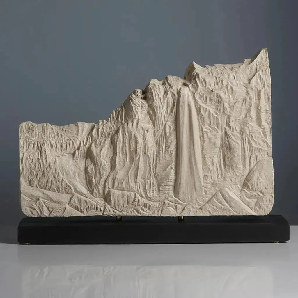 Bridal Veil Falls Sculpture (Telluride, Colorado) Sculpted Peaks