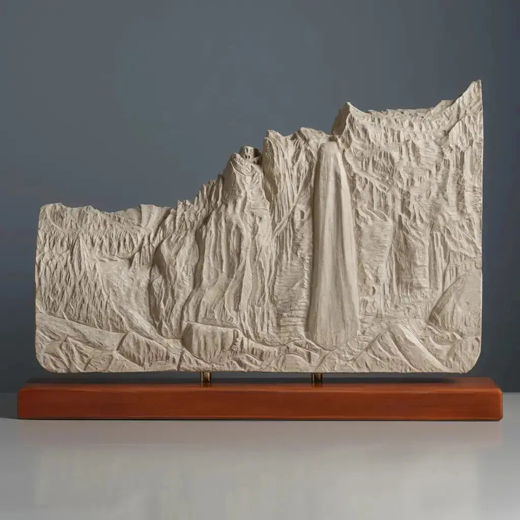 Bridal Veil Falls Sculpture (Telluride, Colorado) Sculpted Peaks
