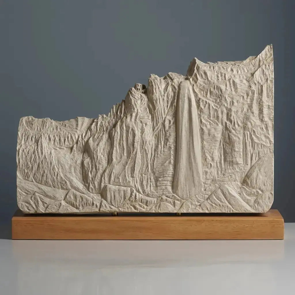 Bridal Veil Falls Sculpture (Telluride, Colorado) Sculpted Peaks