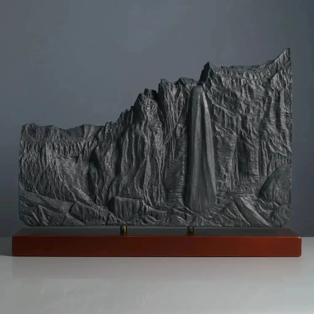 Bridal Veil Falls Sculpture (Telluride, Colorado) Sculpted Peaks