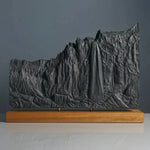 Bridal Veil Falls Sculpture (Telluride, Colorado) Sculpted Peaks