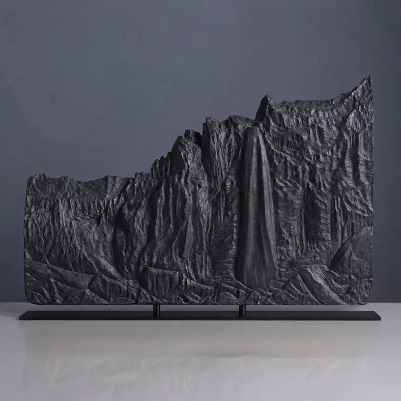 Bridal Veil Falls Sculpture (Telluride, Colorado) Sculpted Peaks