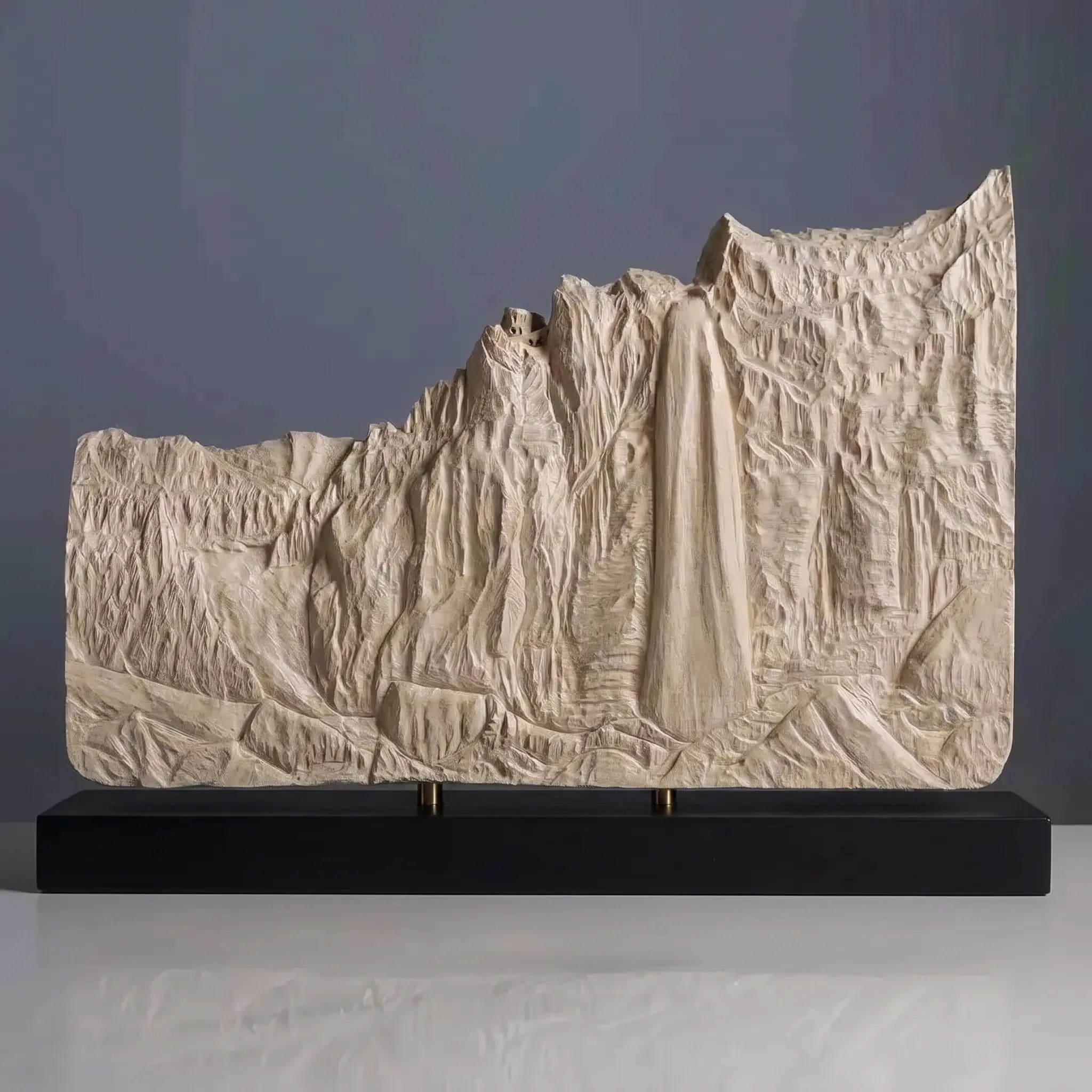 Bridal Veil Falls Sculpture (Telluride, Colorado) Sculpted Peaks