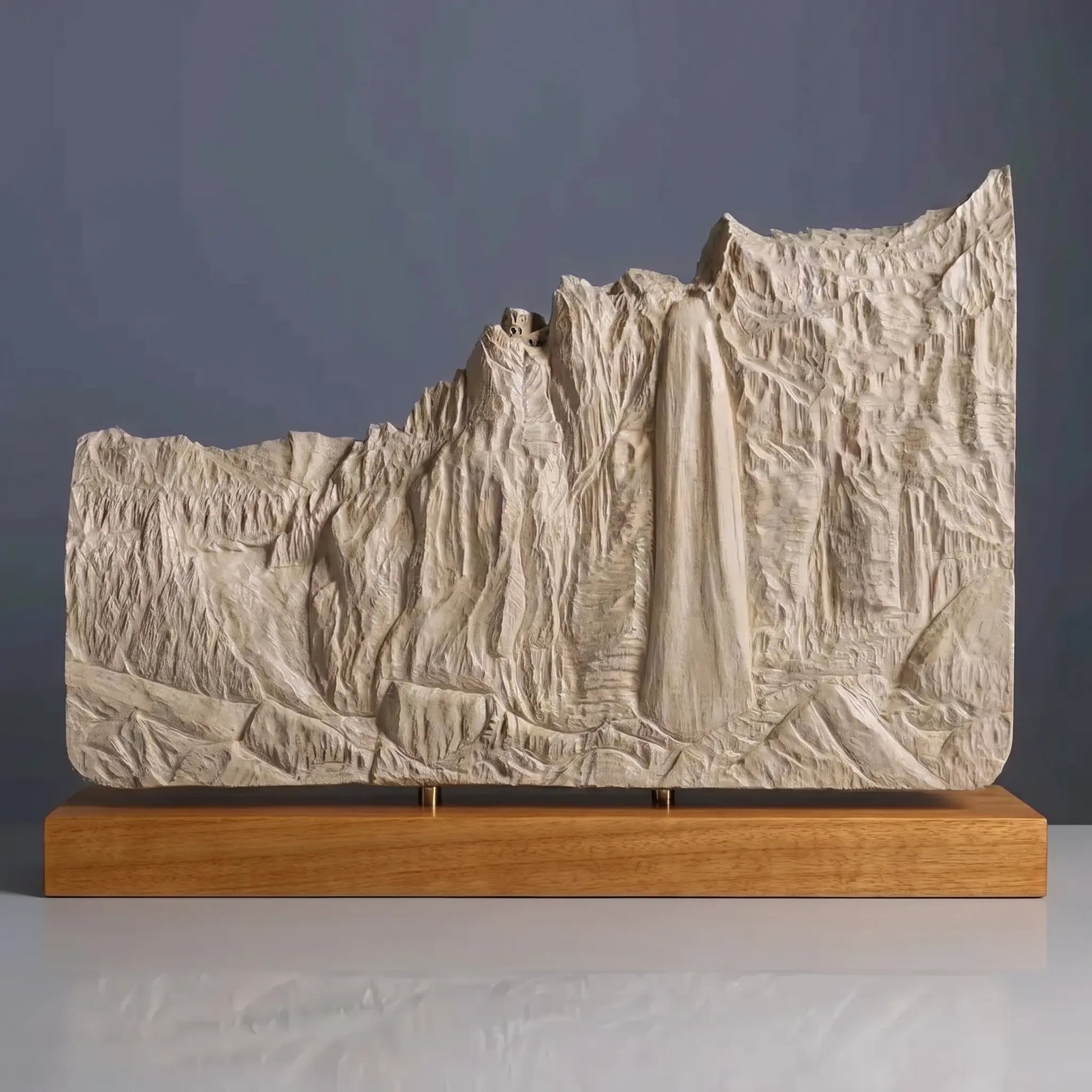 Bridal Veil Falls Sculpture (Telluride, Colorado) Sculpted Peaks
