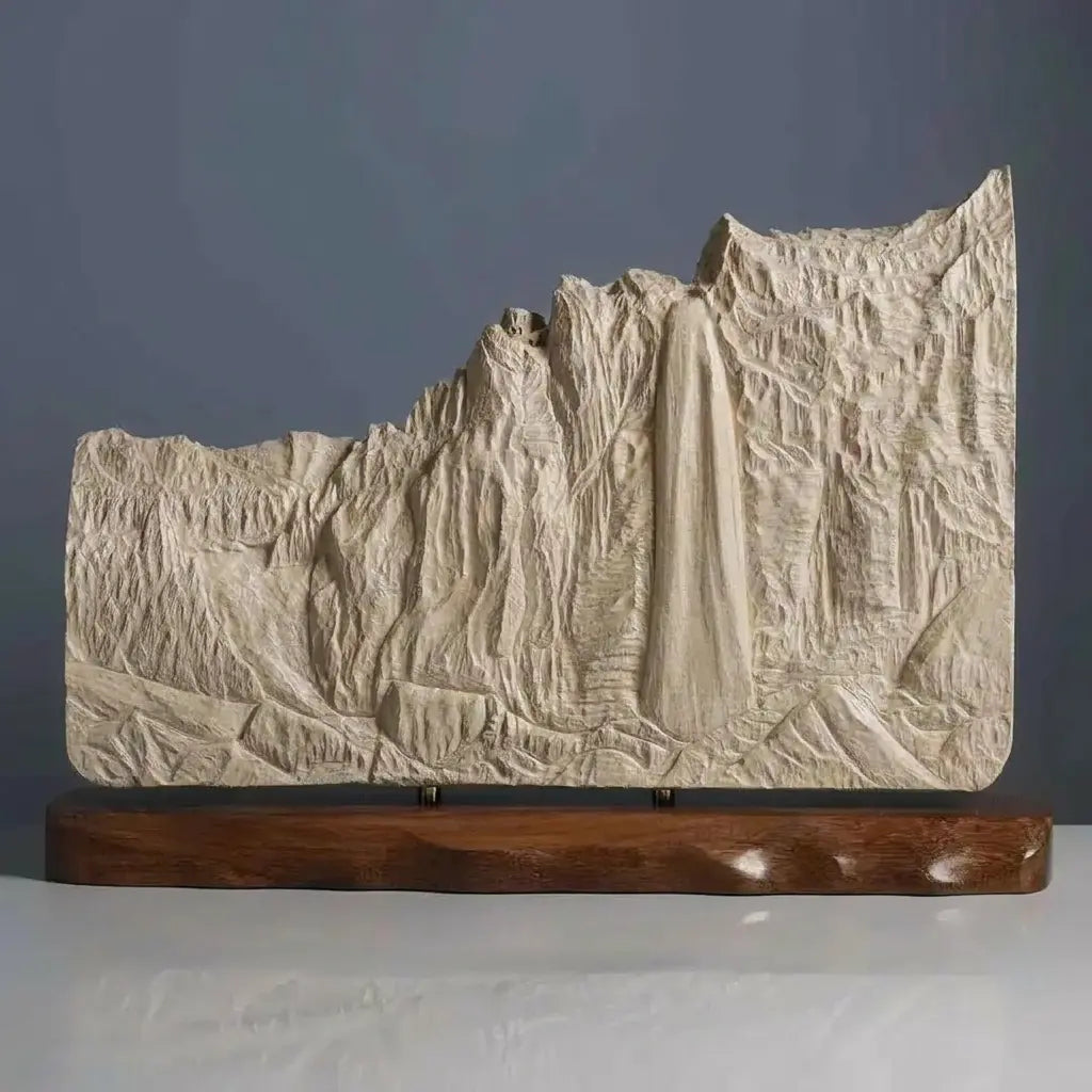 Bridal Veil Falls Sculpture (Telluride, Colorado) Sculpted Peaks