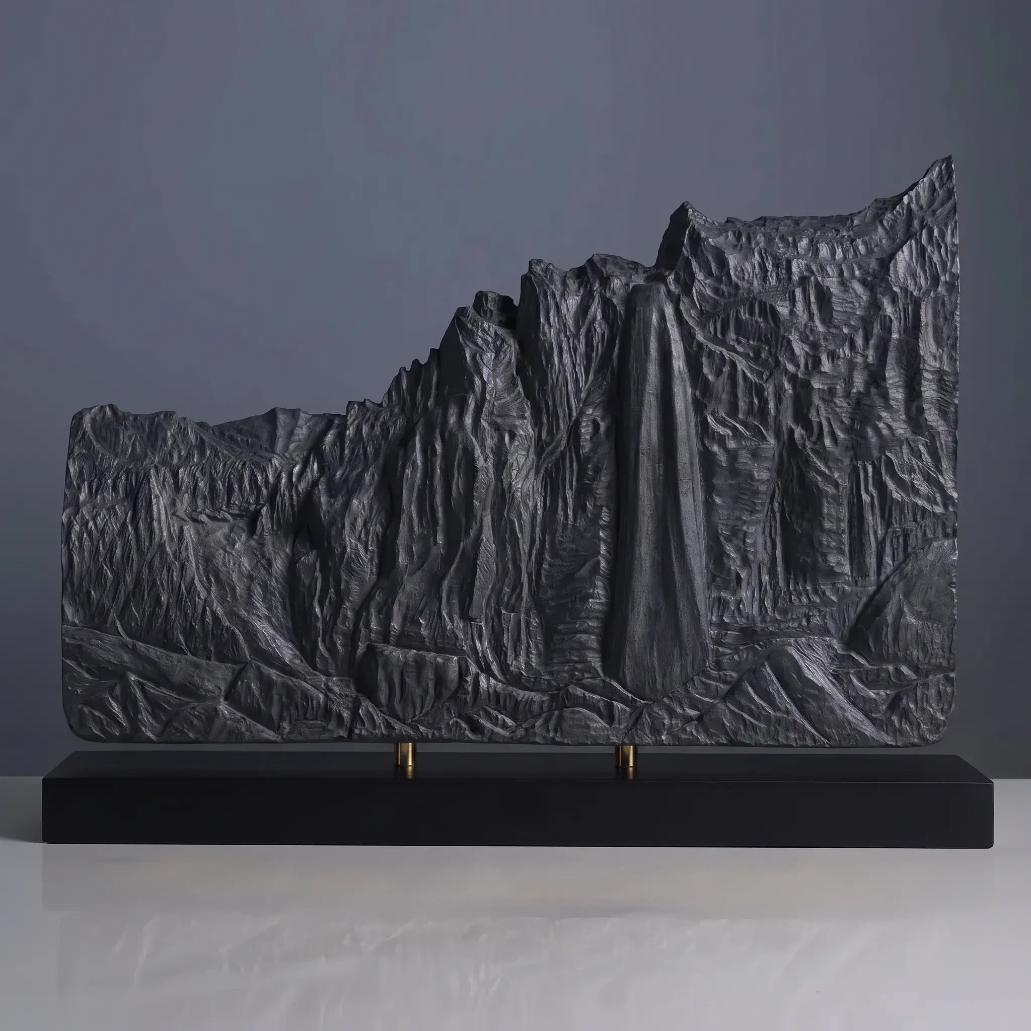 Bridal Veil Falls Sculpture (Telluride, Colorado) Sculpted Peaks