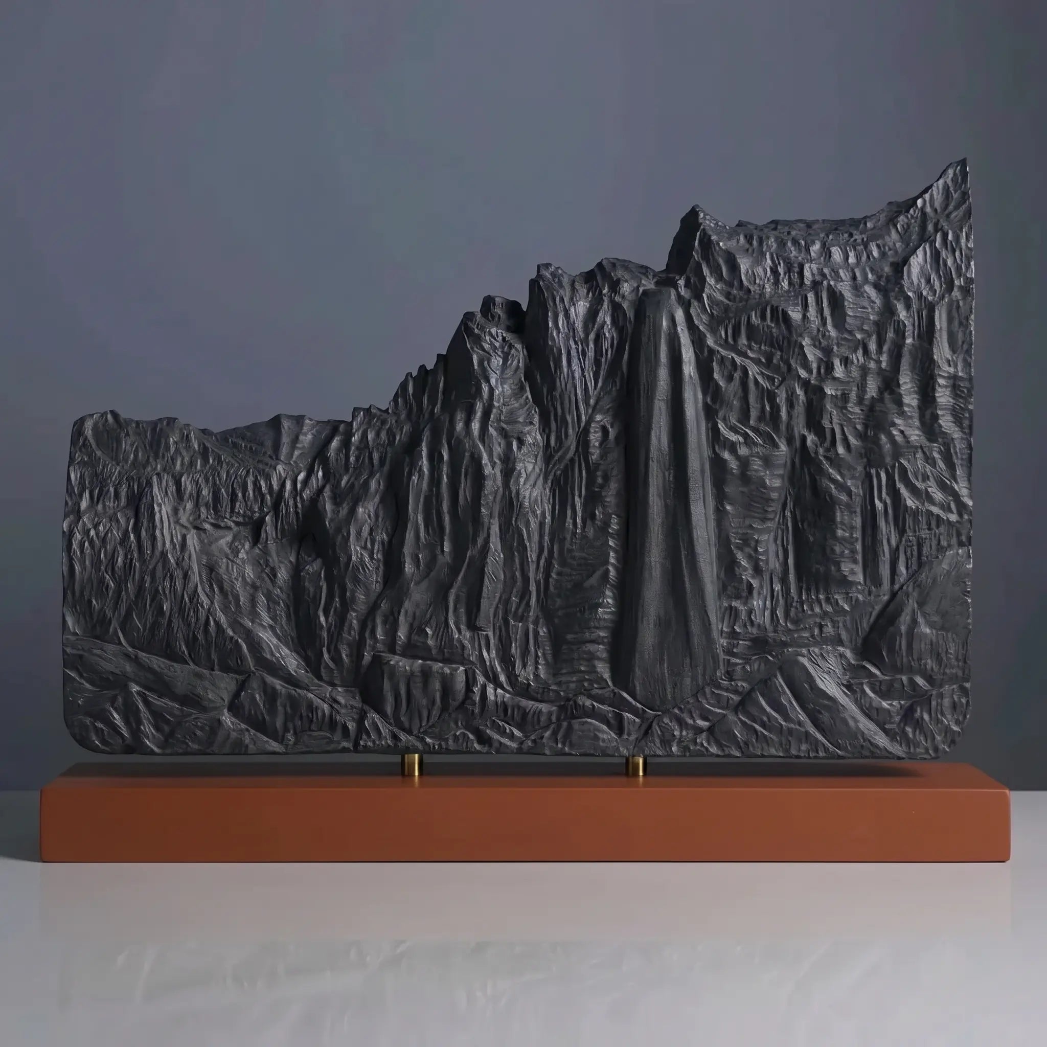 Bridal Veil Falls Sculpture (Telluride, Colorado) Sculpted Peaks