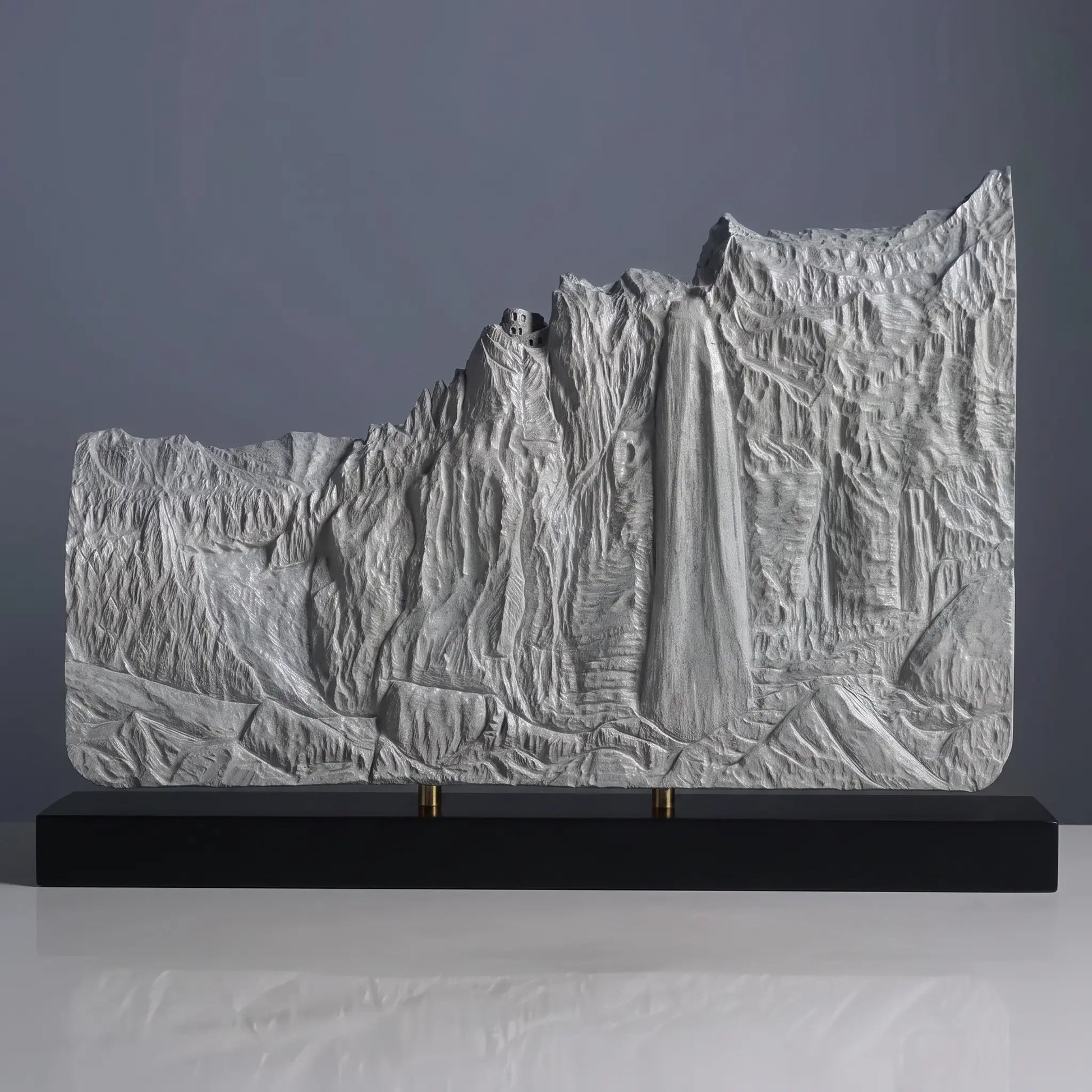 Bridal Veil Falls Sculpture (Telluride, Colorado) Sculpted Peaks