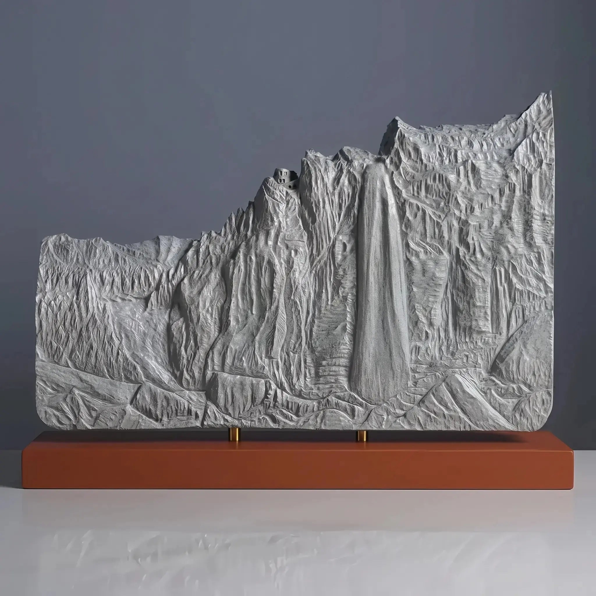 Bridal Veil Falls Sculpture (Telluride, Colorado) Sculpted Peaks