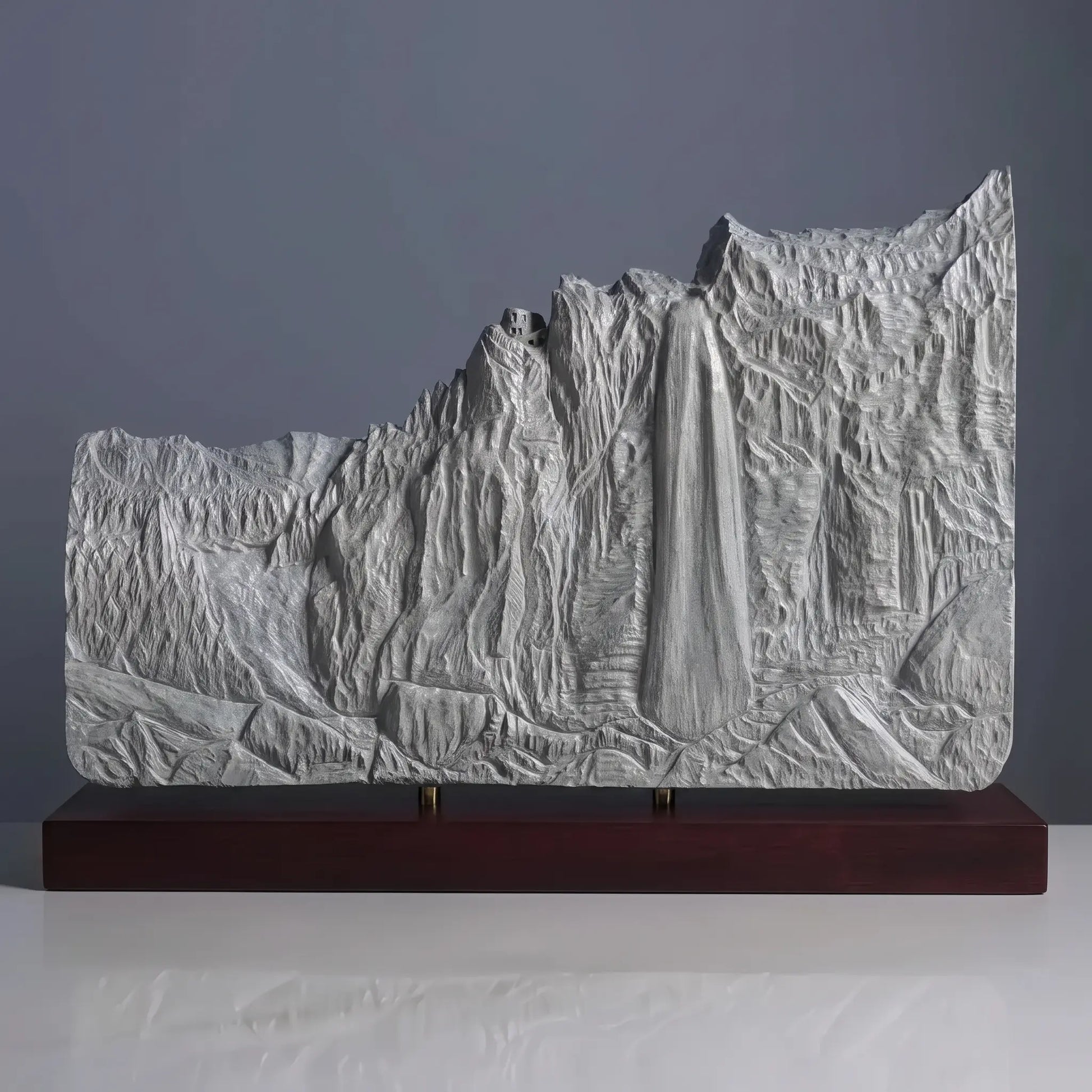 Bridal Veil Falls Sculpture (Telluride, Colorado) Sculpted Peaks