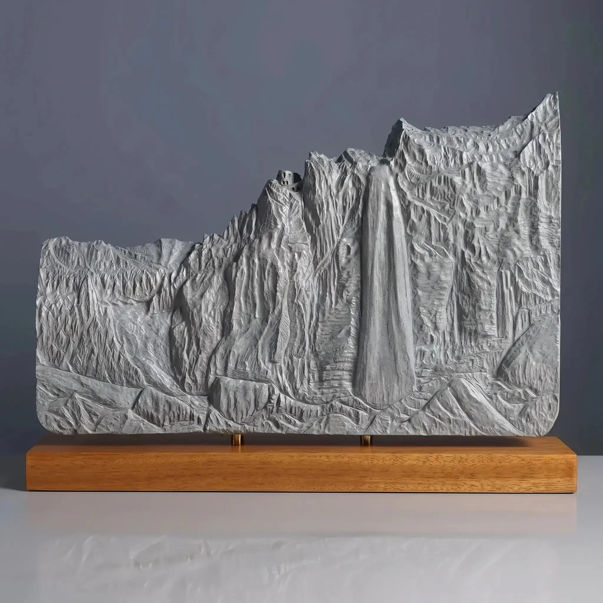 Bridal Veil Falls Sculpture (Telluride, Colorado) Sculpted Peaks