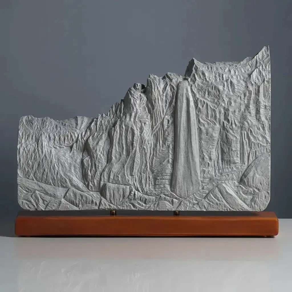 Bridal Veil Falls Sculpture (Telluride, Colorado) Sculpted Peaks