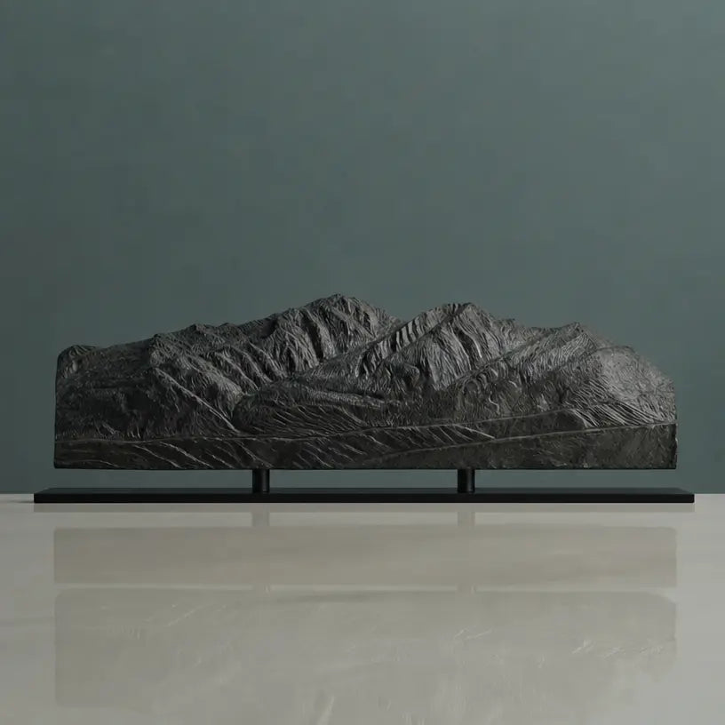 Bridger Mountains Sculpture (Bozeman, Montana) Sculpted Peaks