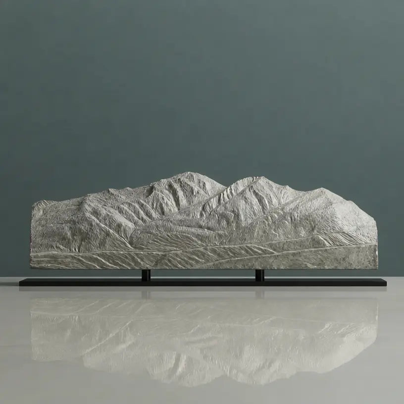 Bridger Mountains Sculpture (Bozeman, Montana) Sculpted Peaks