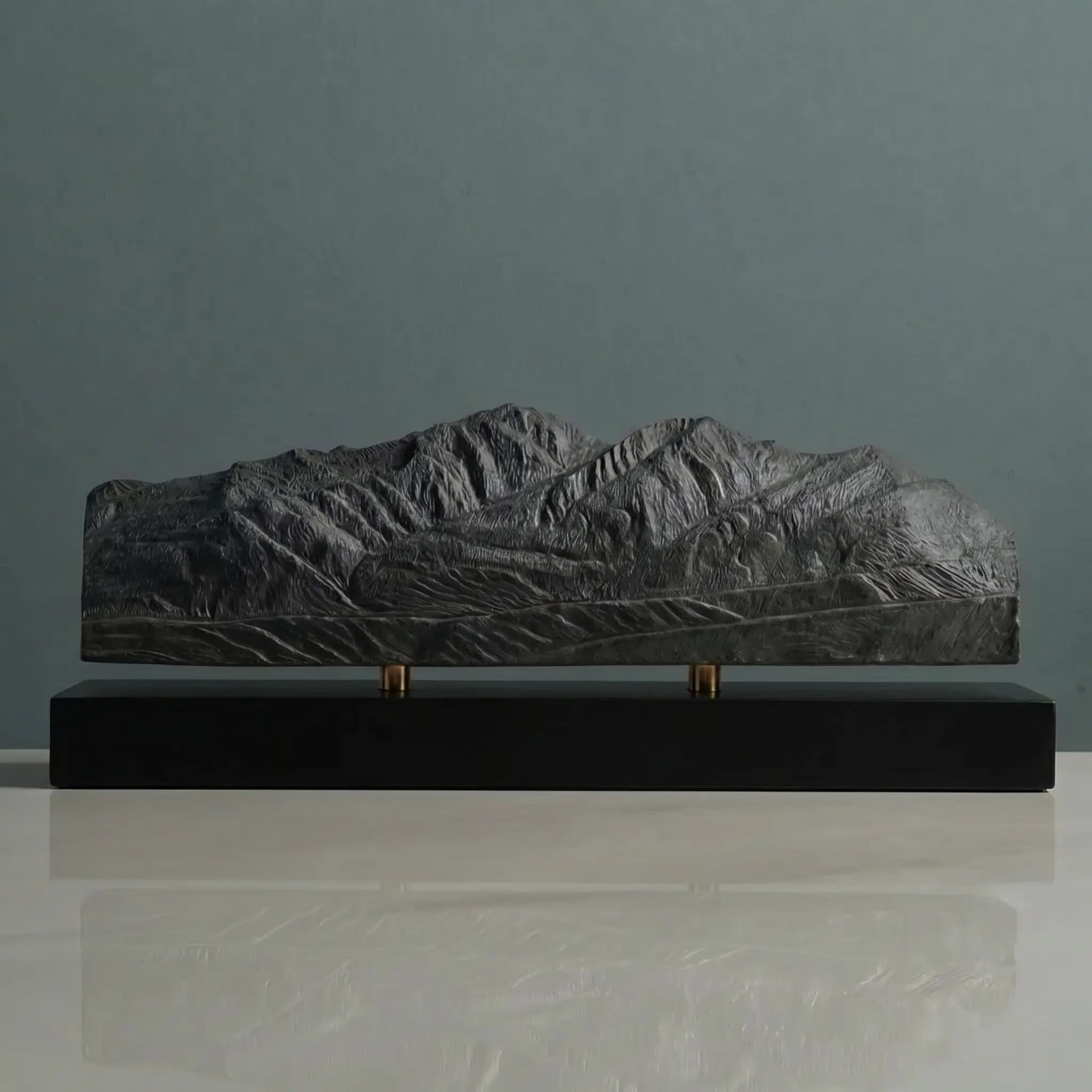 Bridger Mountains Sculpture (Bozeman, Montana) Sculpted Peaks