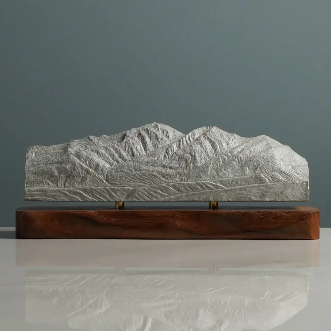Bridger Mountains Sculpture (Bozeman, Montana) Sculpted Peaks