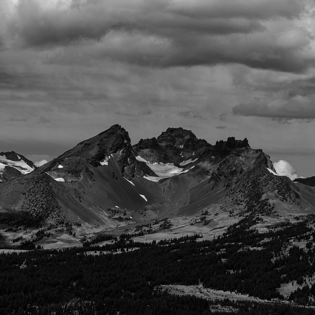 Broken Top (View from Todd Lake, Cascade Range, Oregon) First Edition Sculpture Sculpted Peaks